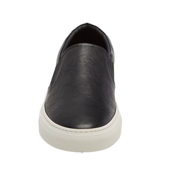 The Good Man Brand Edge Leather Slip-On Sneaker in Black Size 11.5 NIB - Picture 3 of 9